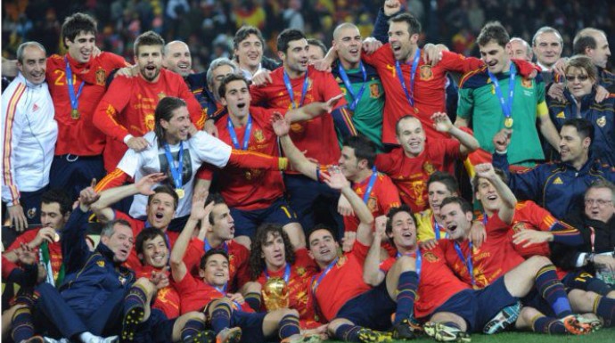 Gran parte de la Selección española del Mundial de Sudáfrica copa el Once Ideal de la UEFA.