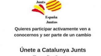 La sociedad civil se moviliza contra la fractura y por la concordia: nace Catalunya Junts/España Juntos