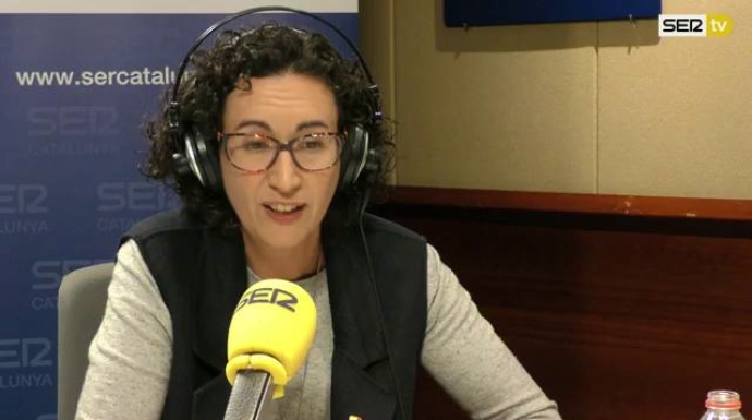 Marta Rovira, número dos de ERC, en su entrevista en la SER.