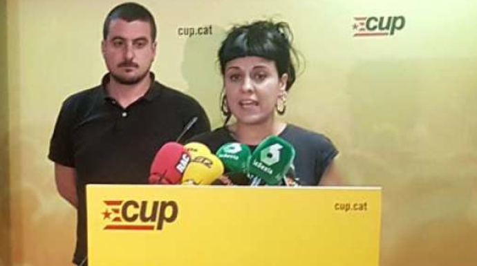 La exdiputada de la CUP, Anna Gabriel