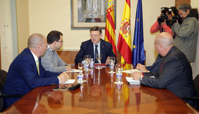 Ximo Puig anunció este lunes que el Consell "ha salvado" Ciudad de la Luz.