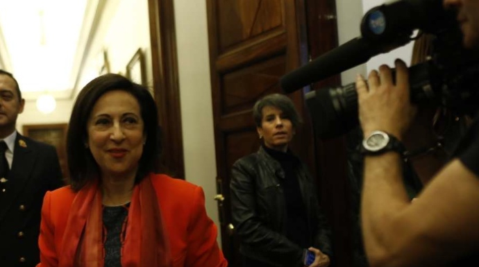 La portavoz del PSOE, Margarita Robles, en el Congreso.