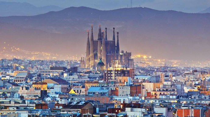 La Sagrada Familia, en Barcelona