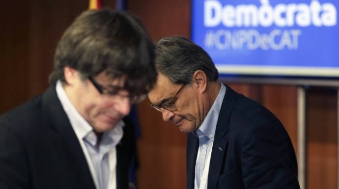 Puigdemont y Mas, diferencias irreconciliables en el PDeCAT