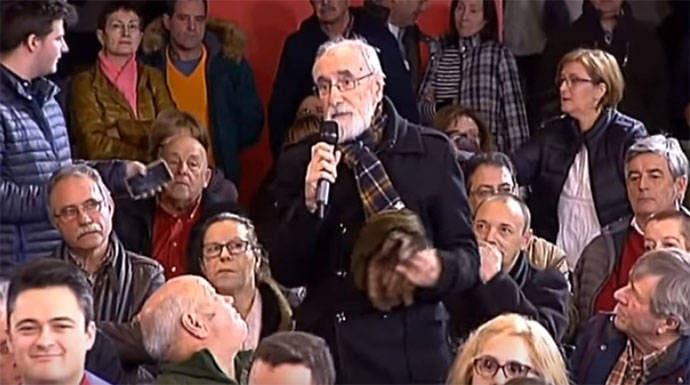 Eugenio Bajo Crémer, un histórico militante del PSOE de León.
