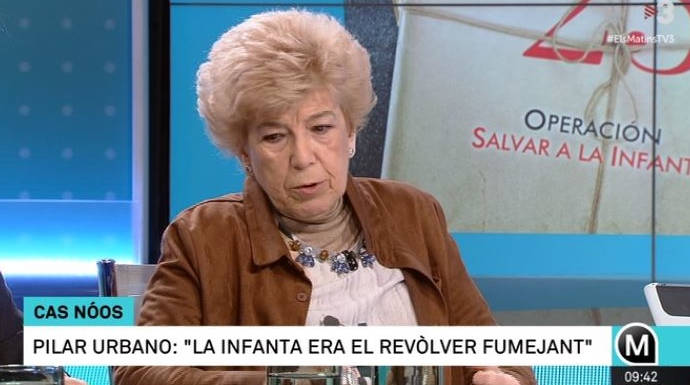 Pilar Urbano, este jueves en Els Matins de TV3