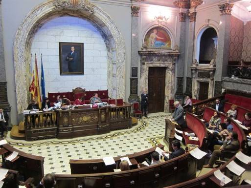 Pleno municipal de Valencia
