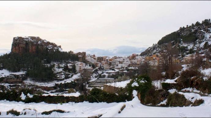 La nieve regresa al interior de Valencia y castellón