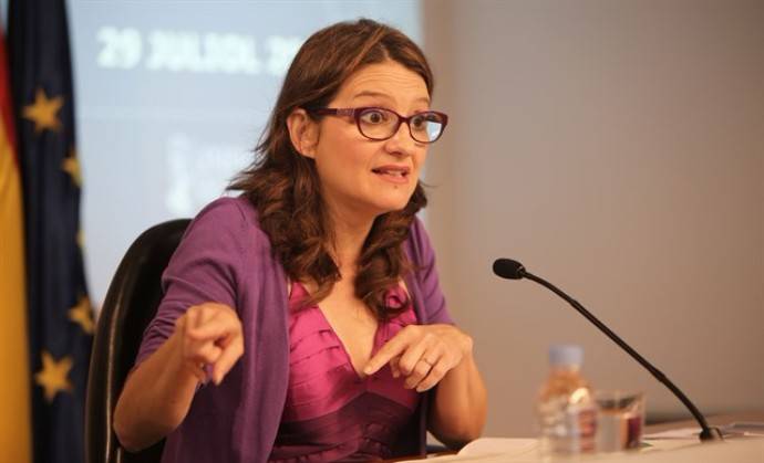 Mónica Oltra, vicepresidenta de la Generalitat y consellera de Igualdad y Políticas Inclusivas.