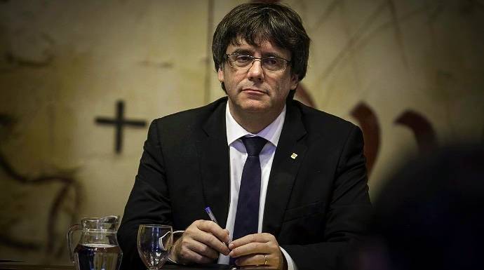 El expresidente catalán, Carles Puigdemont.