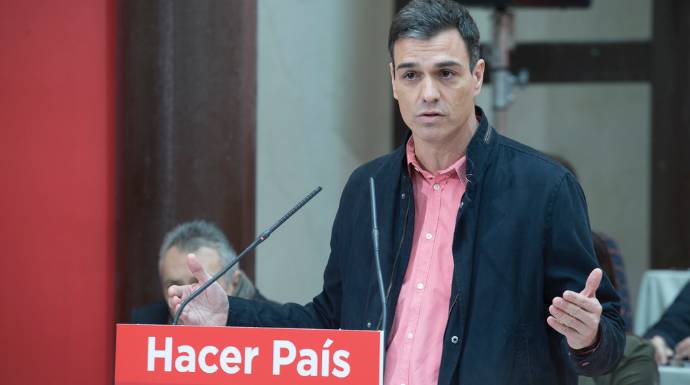 Pedro Sánchez, este sábado en su intervención ante el Comité Federal del PSOE.