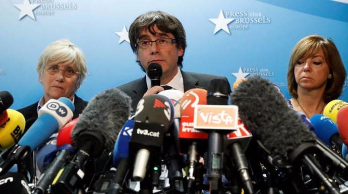 Puigdemont ha vuelto a meter en apuros al Gobierno belga.