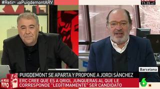 Un tertuliano de La Sexta revela qué piensa de verdad Puigdemont de Jordi Sánchez