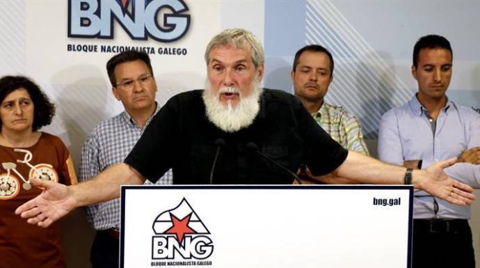El diputado gallego del BNG José Luis Rivas "Mini"
