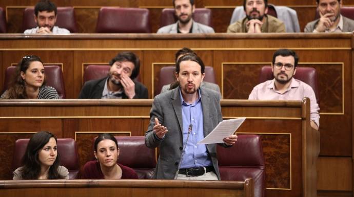 Pablo Iglesias y Podemos son, junto a PSOE y sindicatos, promotores del desmedido gasto