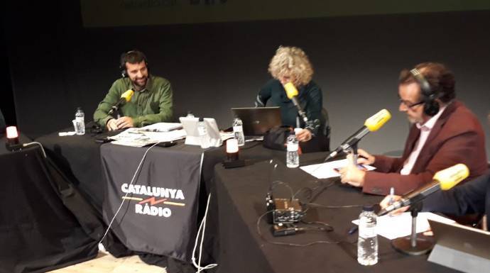La directora de El Matí de Catalunya Radio, este viernes.