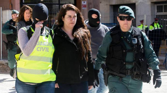 Tamara Carrasco está acusada de rebelión y terrorismo. 