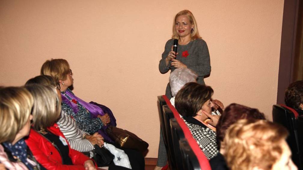 La abogada y experta en empresas familiares Ania Granjo, en un momento de su intervención