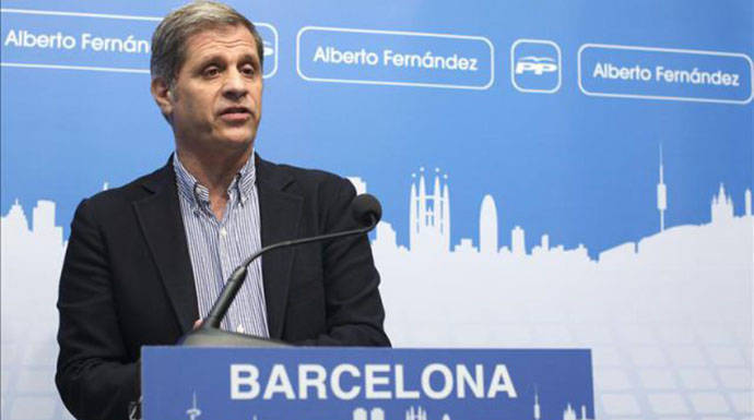 Si Alberto Fernández quiere repetir, será el candidato del PP en Barcelona por quinta vez.