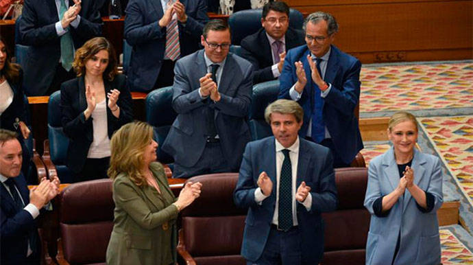 Cifuentes en la Asamblea de Madrid en una imagen de archivo.