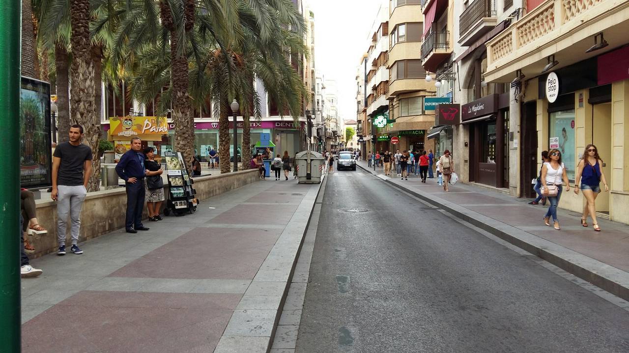 Imagen de archivo de la Corredora, calle que se quiere peatonalizar.
