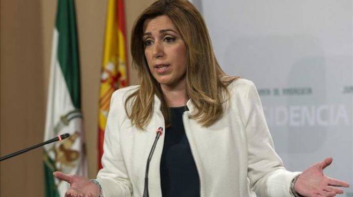 La presidenta de la Junta, Susana Díaz.