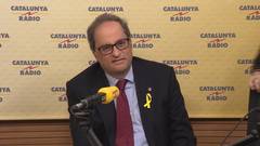 Torra recupera su perfil supremacista tras una leve tregua en la Generalitat
