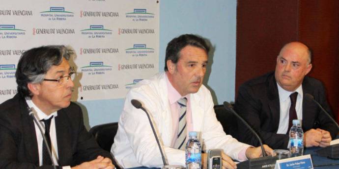 José Sanfeliu, Javier Palau y Alberto de Rosa