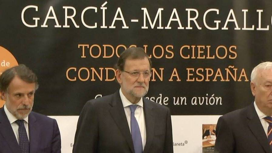 García Magallo a la izquierda con Rajoy