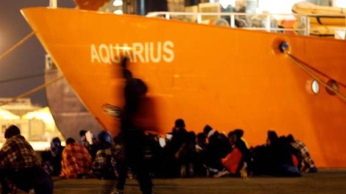 Migrantes del Aquarius