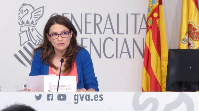 La vicepresidenta del Gobierno valenciano, Mónica Oltra.