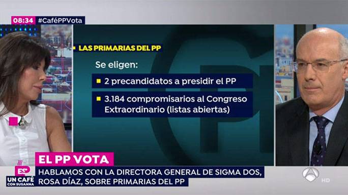 Narciso Michavila en Espejo Público de Antena 3.