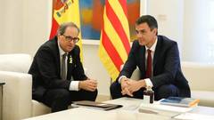 Deshielo en La Moncloa: Sánchez garantiza a Torra una relación bilateral y diálogo 