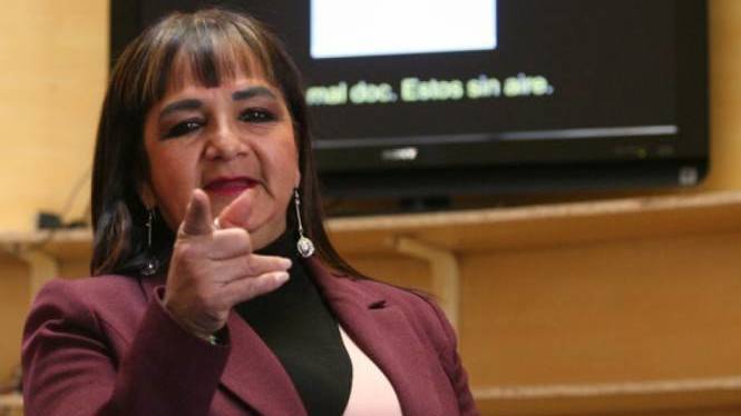 La senadora boliviana Carmen. E. Gonzales.