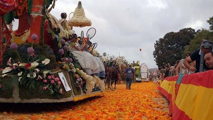 Imagen de la Batalla de Flores celebrada el año pasado