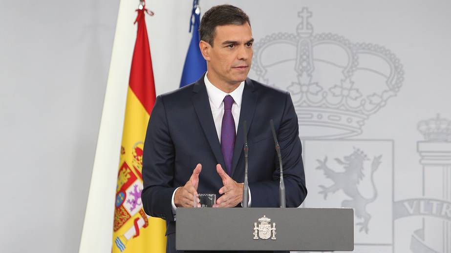 Pedro Sánchez, el pasado viernes, en su comparecencia de balance político antes de las vacaciones.