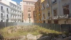 El solar de la vergüenza: Así están los restos de la primera torre romana de Valencia