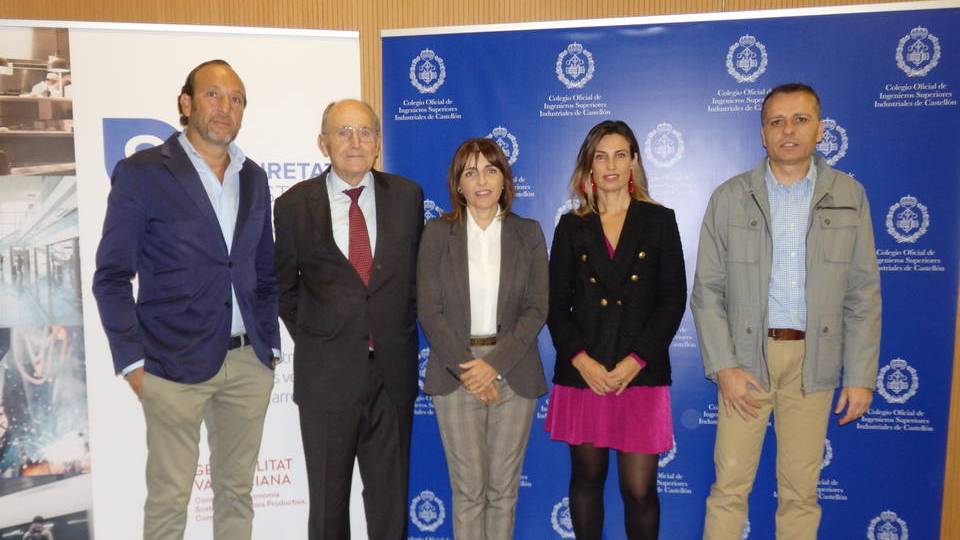 Empar Martínez, Vanesa Galmes, Manuel Armengot, Vicente Vilaplana y J. Rodriguez Zunzarren