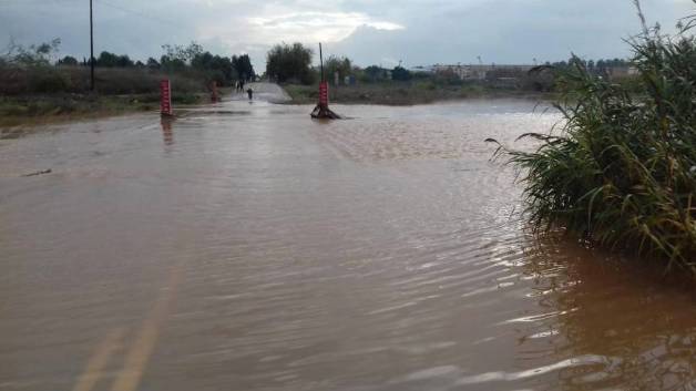 El norte de la ciudad de Valencia aún padece efectos de la lluvia