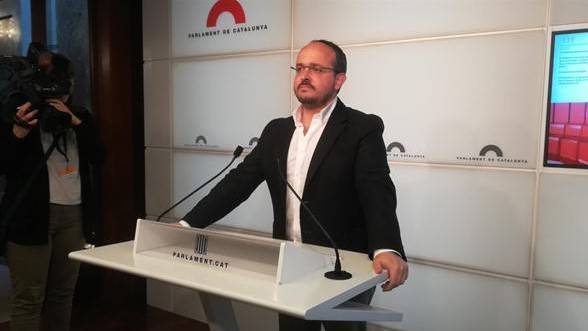 Alejandro Fernández, presidente del PP en Cataluña