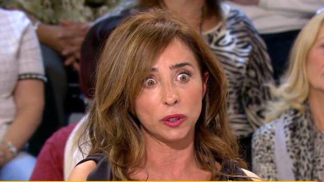 La cruda realidad: María Patiño baja del guindo a su invitado y arde Mediaset