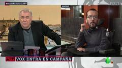 Vibra La Sexta con los insultos de Echenique a Vox en el plató de García Ferreras
