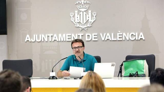 El concejal de Movilidad Sostenible de Valencia, Giuseppe Grezzi.