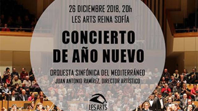 Concierto de Fin de Año en el Palau de les Arts Reina Sofía