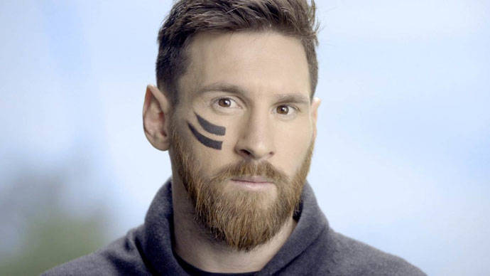 Leo Messi lidera una campaña contra el cáncer infantil.