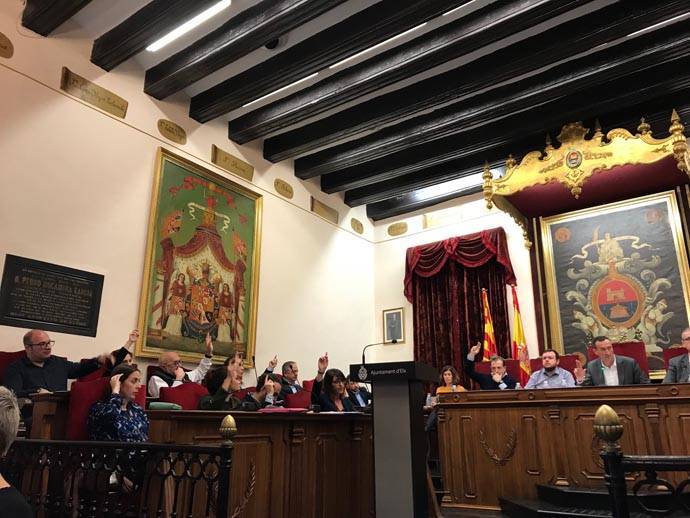 Pleno del Ayuntamiento de Elche.