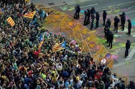 Así quieren que arda Barcelona este viernes los GAAR, el grupo más violento del separatismo 
