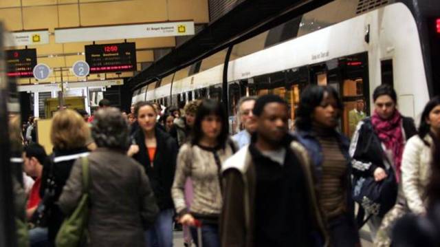 La huelga del metro colapsa las estaciones