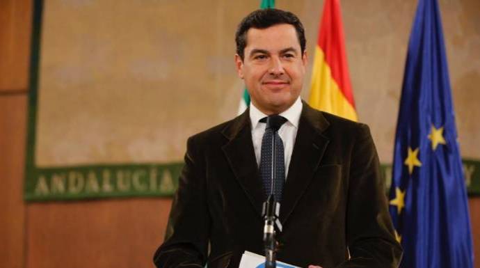 Juan Manuel Moreno, próximo presidente de Andalucía.
