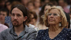 Carmena no contará con Podemos para su nuevo partido y chulea a Iglesias: “Yo dirijo la orquesta”